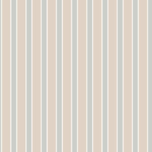 Stoffa Righe Natale Beige & Grigie